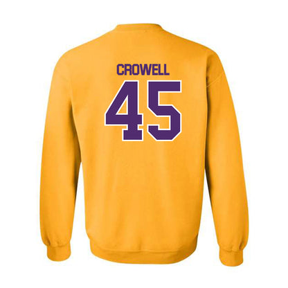 Alcorn - NCAA Football : Dillon Crowell - Classic Shersey Crewneck Sweatshirt-1