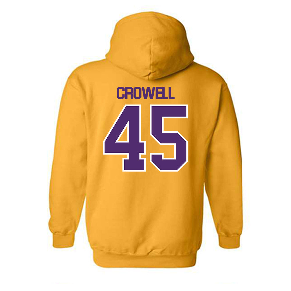 Alcorn - NCAA Football : Dillon Crowell - Classic Shersey Hooded Sweatshirt-1