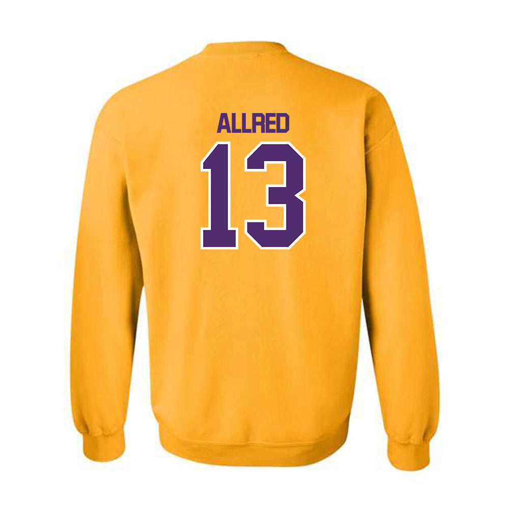 Alcorn - NCAA Baseball : Hank Allred - Classic Shersey Crewneck Sweatshirt-1