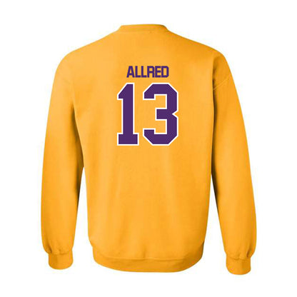 Alcorn - NCAA Baseball : Hank Allred - Classic Shersey Crewneck Sweatshirt-1