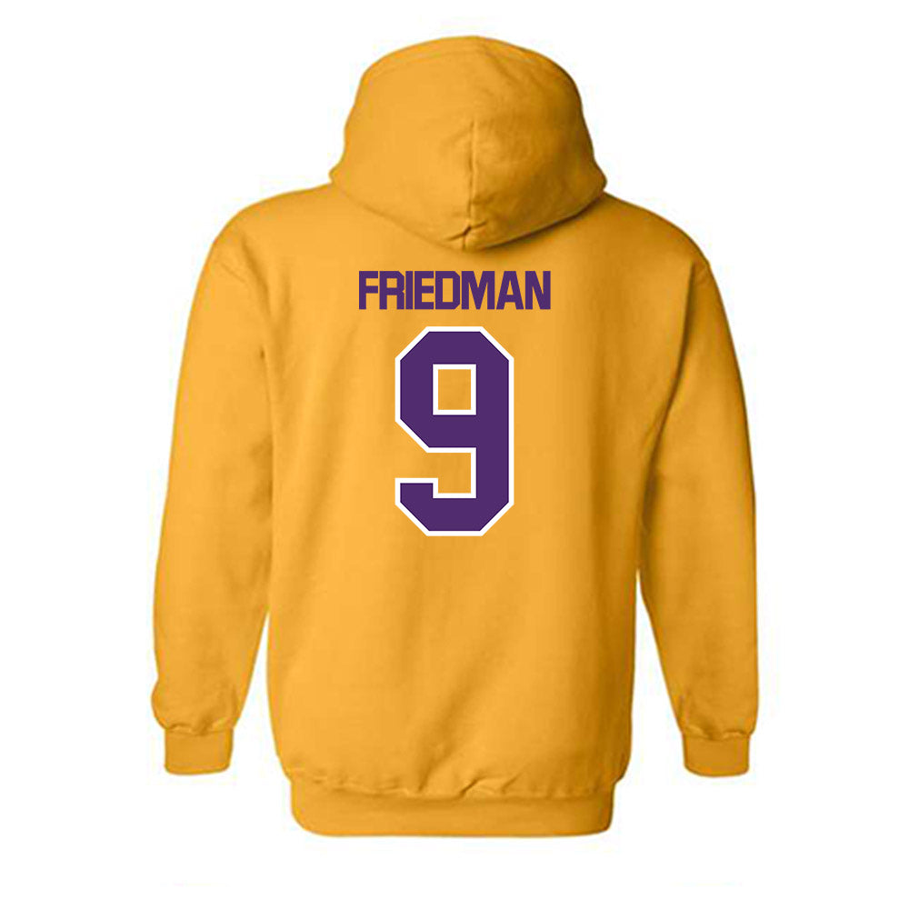 Alcorn - NCAA Baseball : Asher Friedman - Classic Shersey Hooded Sweatshirt-1