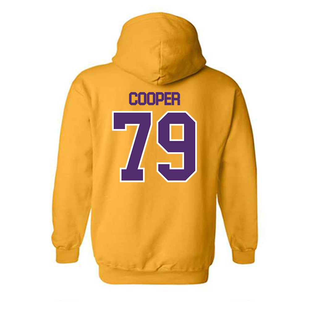 Alcorn - NCAA Football : Derrick Cooper - Classic Shersey Hooded Sweatshirt-1