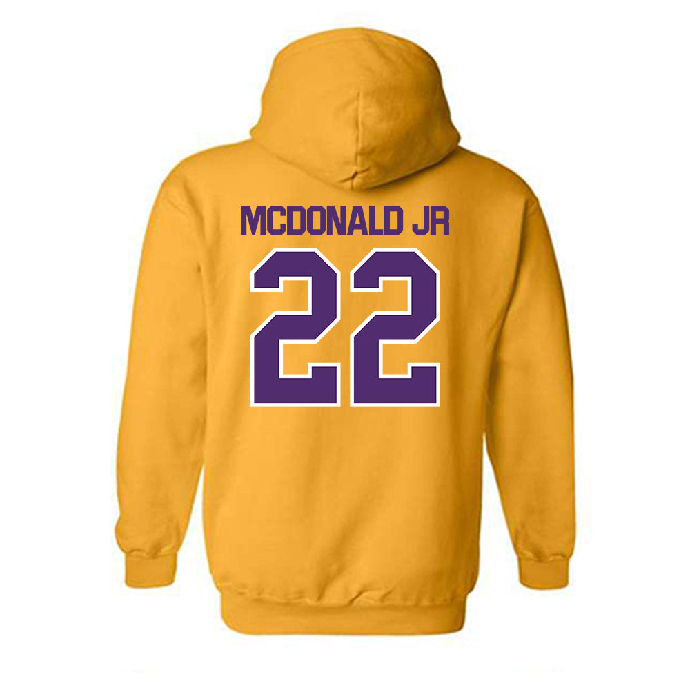 Alcorn - NCAA Football : Carl McDonald jr - Classic Shersey Hooded Sweatshirt-1