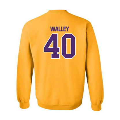 Alcorn - NCAA Football : Christopher Walley - Classic Shersey Crewneck Sweatshirt-1