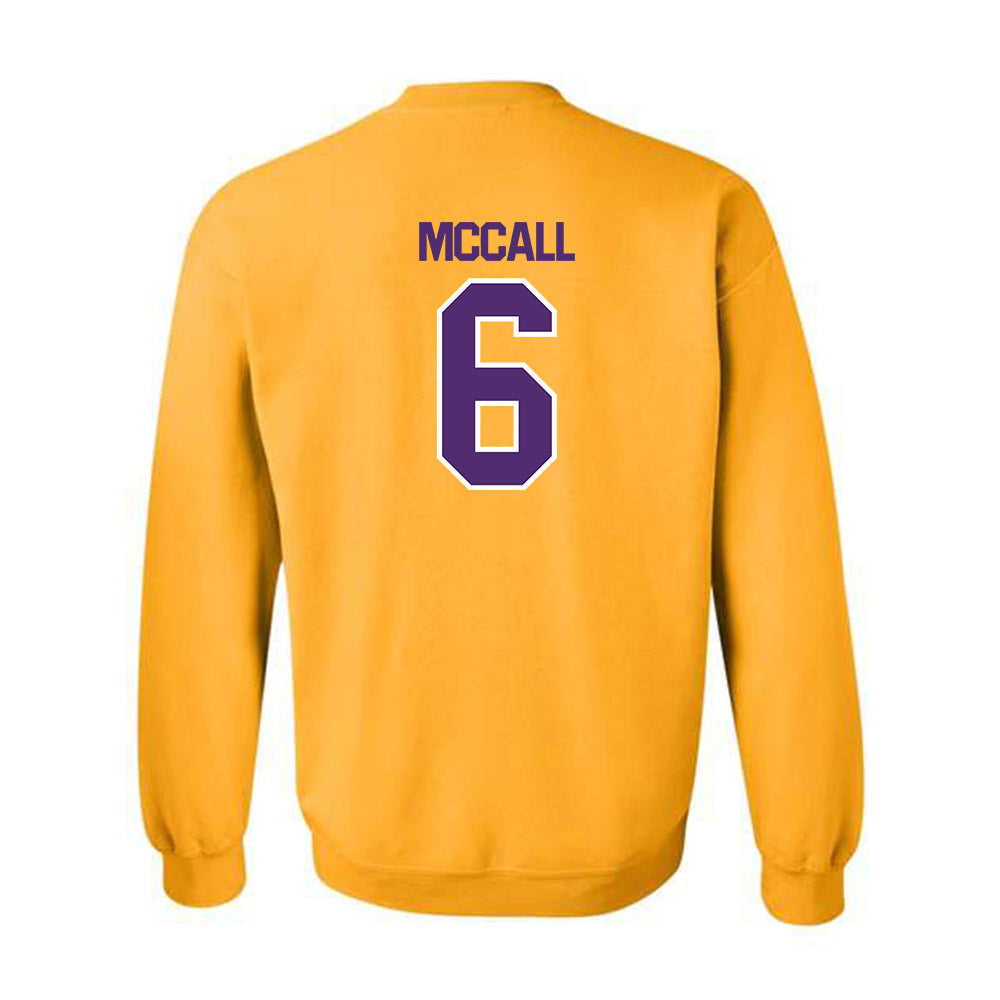 Alcorn - NCAA Football : Bakari McCall - Classic Shersey Crewneck Sweatshirt-1
