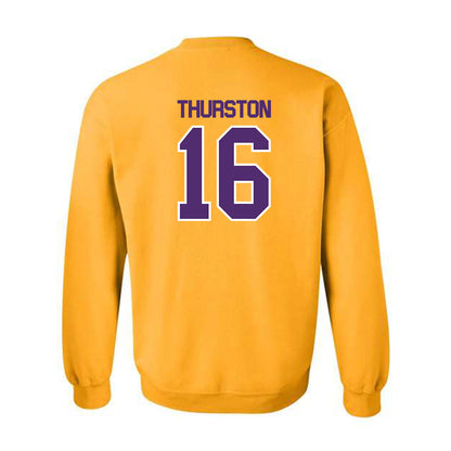 Alcorn - NCAA Baseball : Chance Thurston - Classic Shersey Crewneck Sweatshirt-1