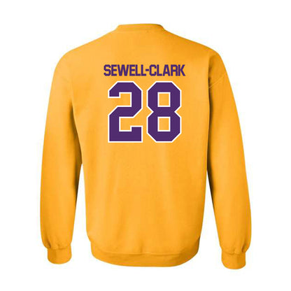 Alcorn - NCAA Football : JaCorian Sewell-Clark - Classic Shersey Crewneck Sweatshirt-1
