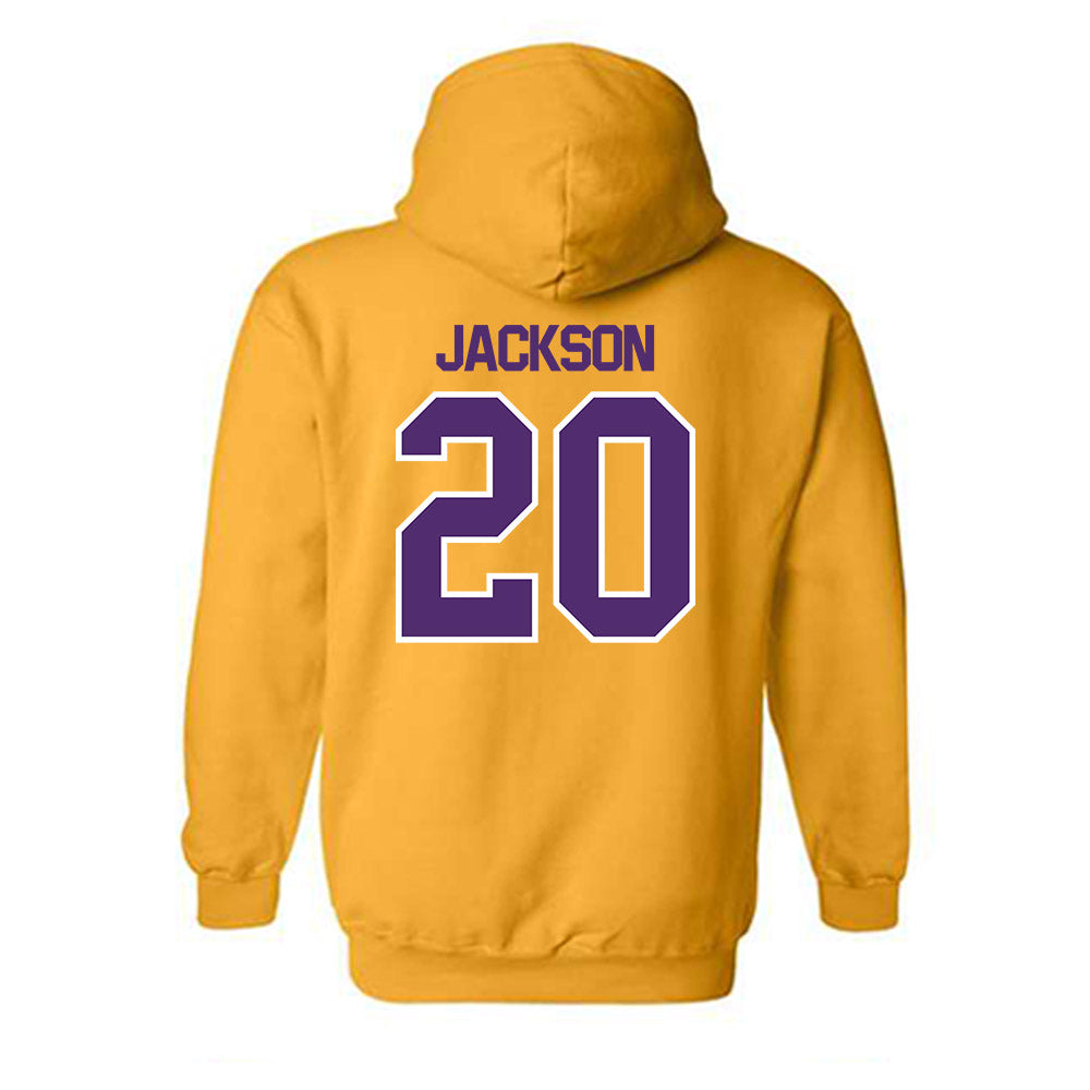 Alcorn - NCAA Baseball : Kevin Jackson - Classic Shersey Hooded Sweatshirt-1