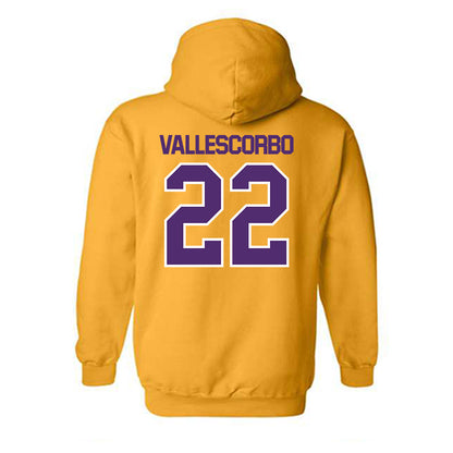 Alcorn - NCAA Baseball : Adrian Vallescorbo - Classic Shersey Hooded Sweatshirt-1