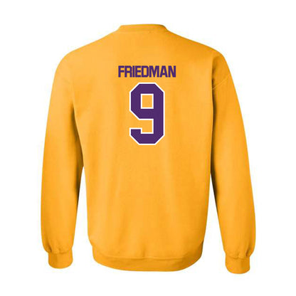Alcorn - NCAA Baseball : Asher Friedman - Classic Shersey Crewneck Sweatshirt-1
