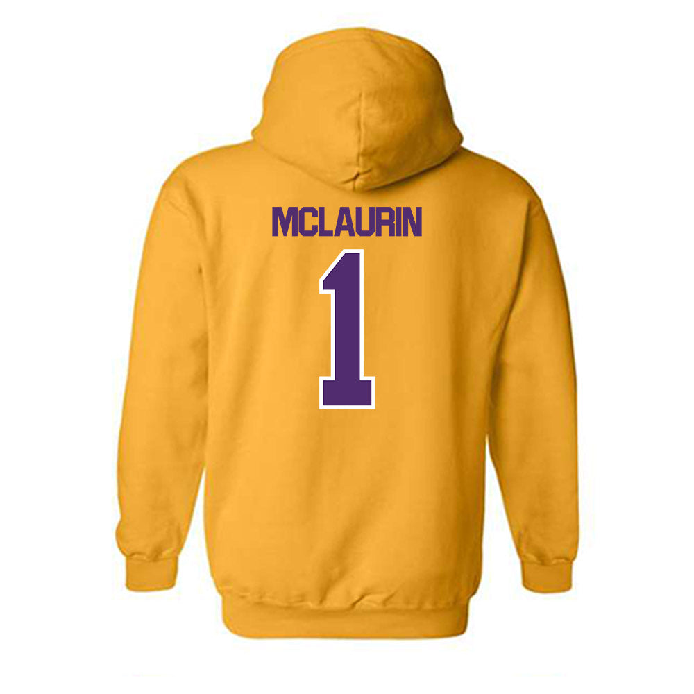 Alcorn - NCAA Football : Orlandus Mclaurin - Classic Shersey Hooded Sweatshirt-1