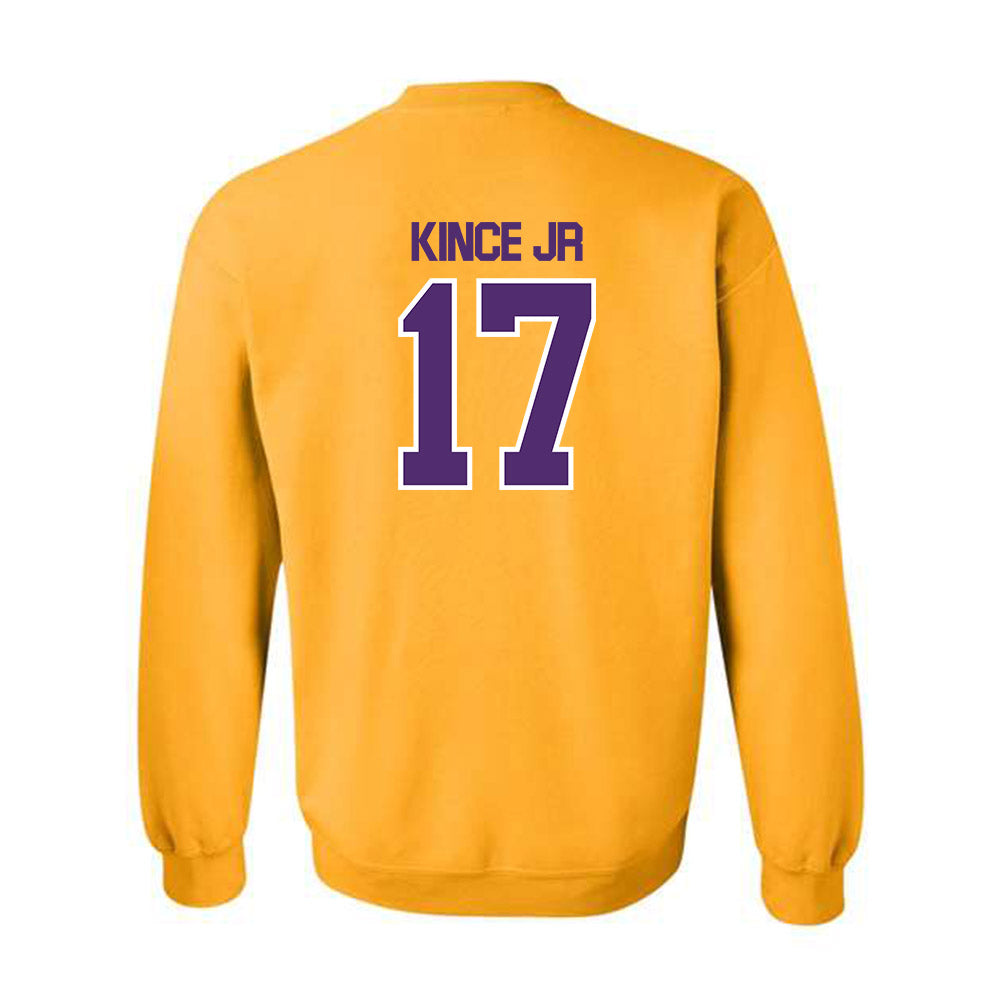 Alcorn - NCAA Football : Patrick Kince Jr - Classic Shersey Crewneck Sweatshirt-1