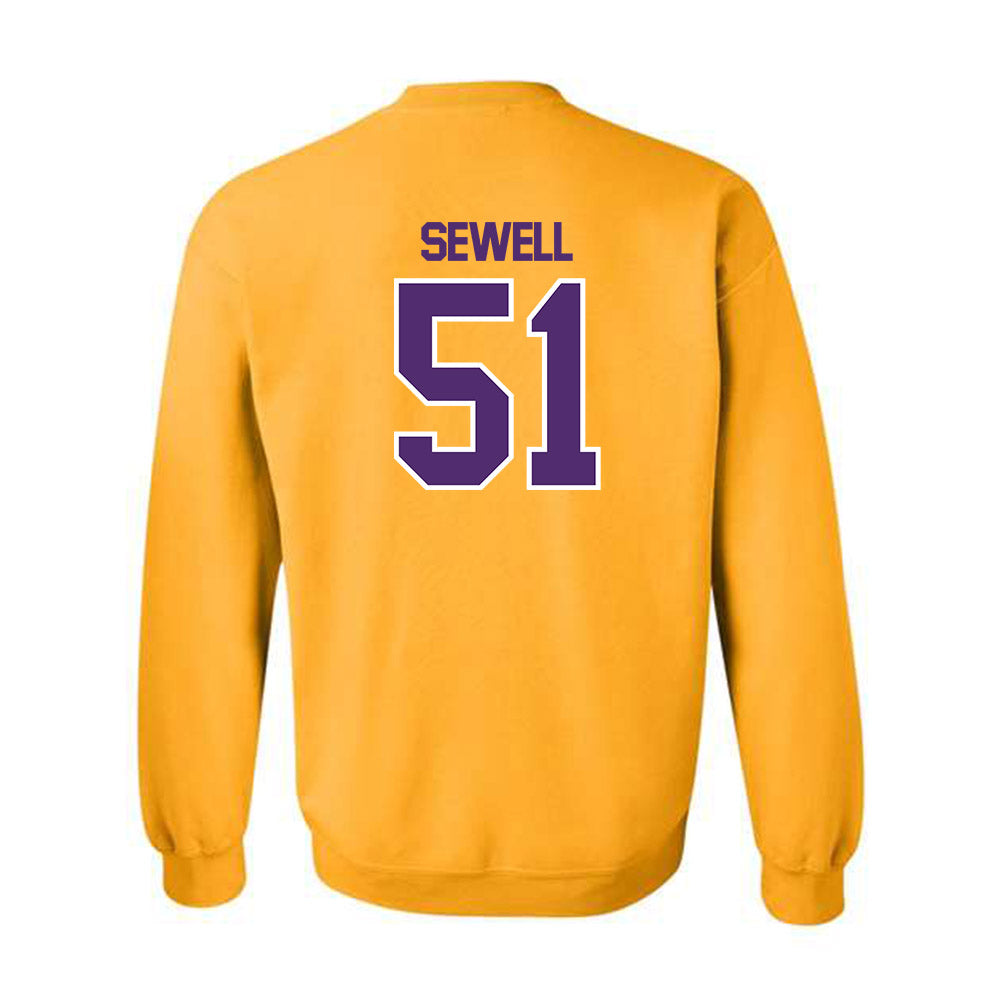 Alcorn - NCAA Football : Landen Sewell - Classic Shersey Crewneck Sweatshirt-1