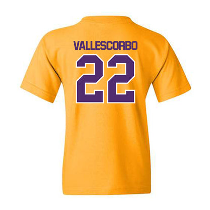Alcorn - NCAA Baseball : Adrian Vallescorbo - Classic Shersey Youth T-Shirt-1