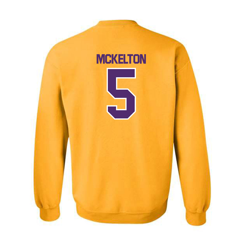 Alcorn - NCAA Football : Geoffrey Mckelton - Classic Shersey Crewneck Sweatshirt-1