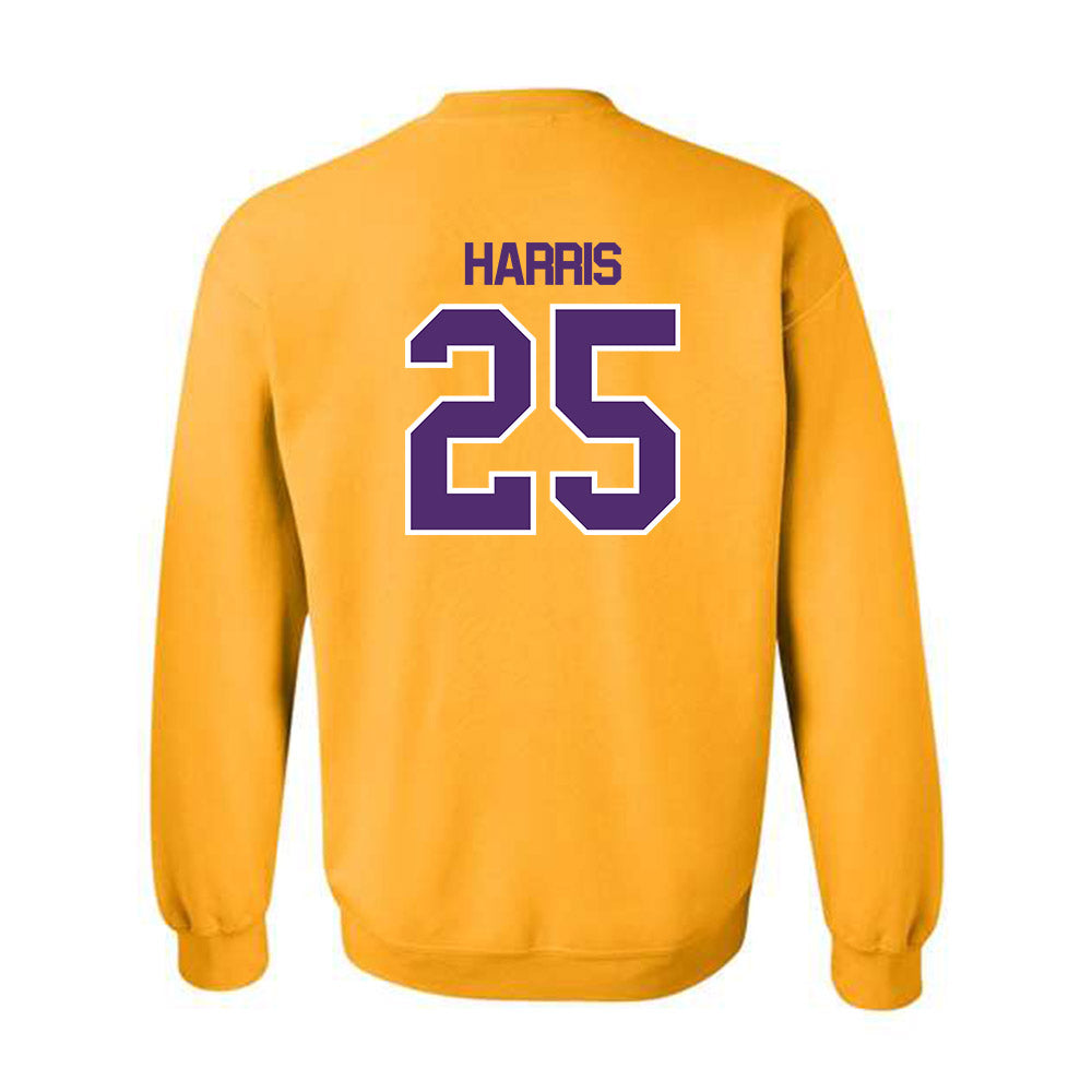 Alcorn - NCAA Baseball : Cooper Harris - Classic Shersey Crewneck Sweatshirt-1