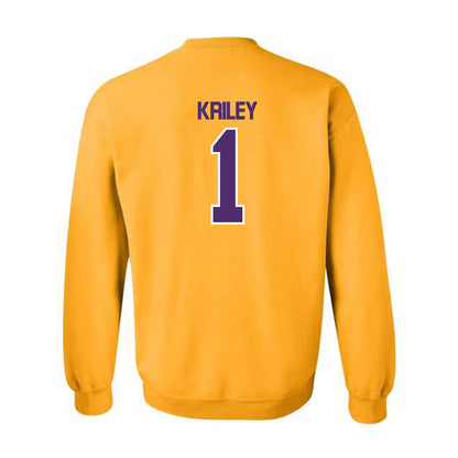 Alcorn - NCAA Baseball : Devin Kriley - Classic Shersey Crewneck Sweatshirt-1