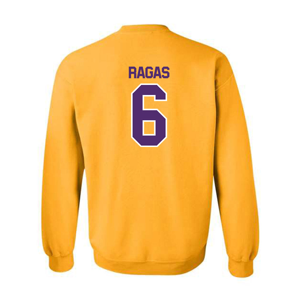 Alcorn - NCAA Baseball : Chase Ragas - Classic Shersey Crewneck Sweatshirt-1