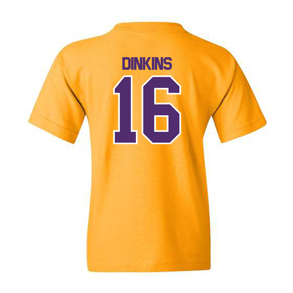 Alcorn - NCAA Football : Alvin Dinkins - Classic Shersey Youth T-Shirt-1