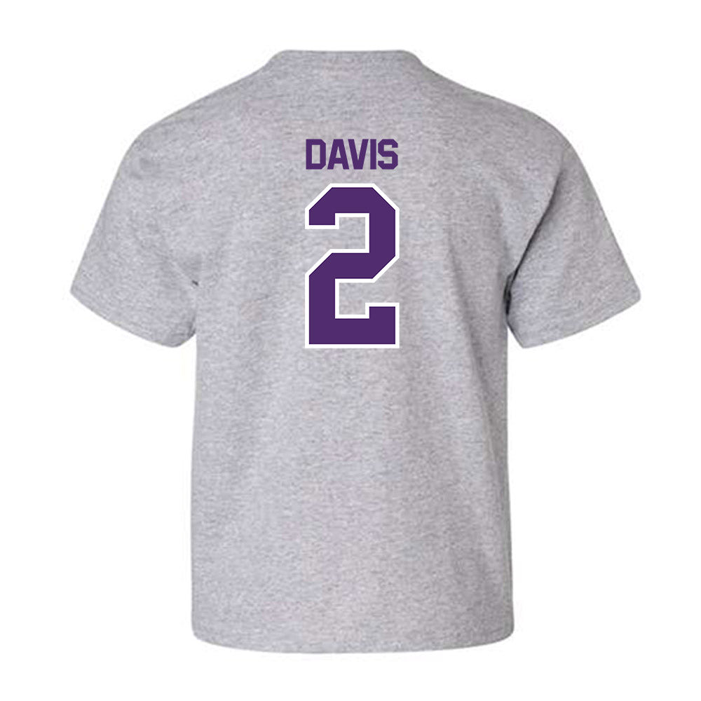 Alcorn - NCAA Football : Reggie Davis - Classic Shersey Youth T-Shirt-1