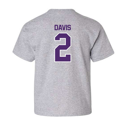 Alcorn - NCAA Football : Reggie Davis - Classic Shersey Youth T-Shirt-1