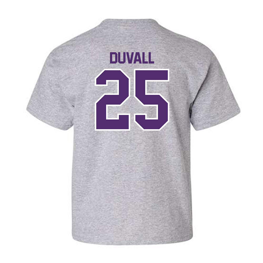 Alcorn - NCAA Football : Demetrion Duvall - Classic Shersey Youth T-Shirt-1