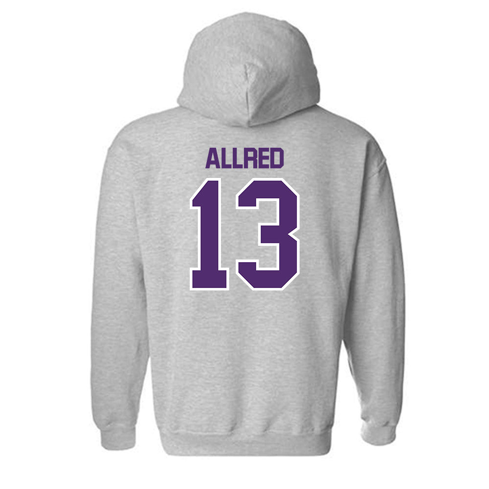 Alcorn - NCAA Baseball : Hank Allred - Classic Shersey Hooded Sweatshirt-1