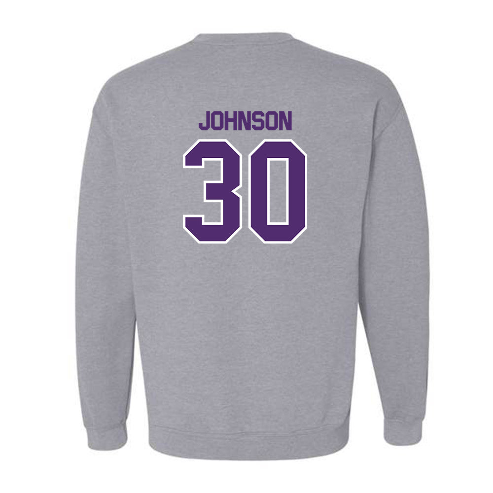 Alcorn - NCAA Baseball : Nicholas Johnson - Classic Shersey Crewneck Sweatshirt-1
