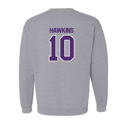 Alcorn - NCAA Men's Basketball : Alex Hawkins - Classic Shersey Crewneck Sweatshirt-1