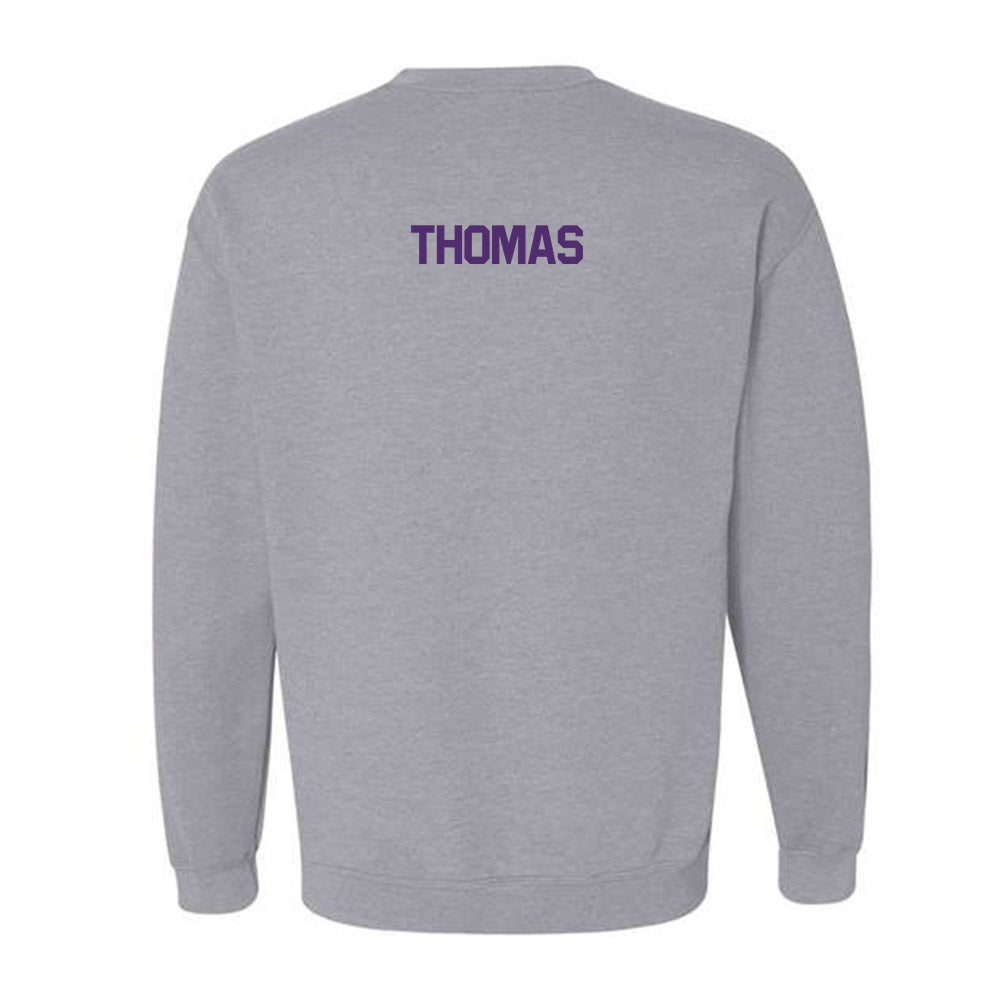 Alcorn - NCAA Men's Tennis : JjT Thomas - Classic Shersey Crewneck Sweatshirt-1