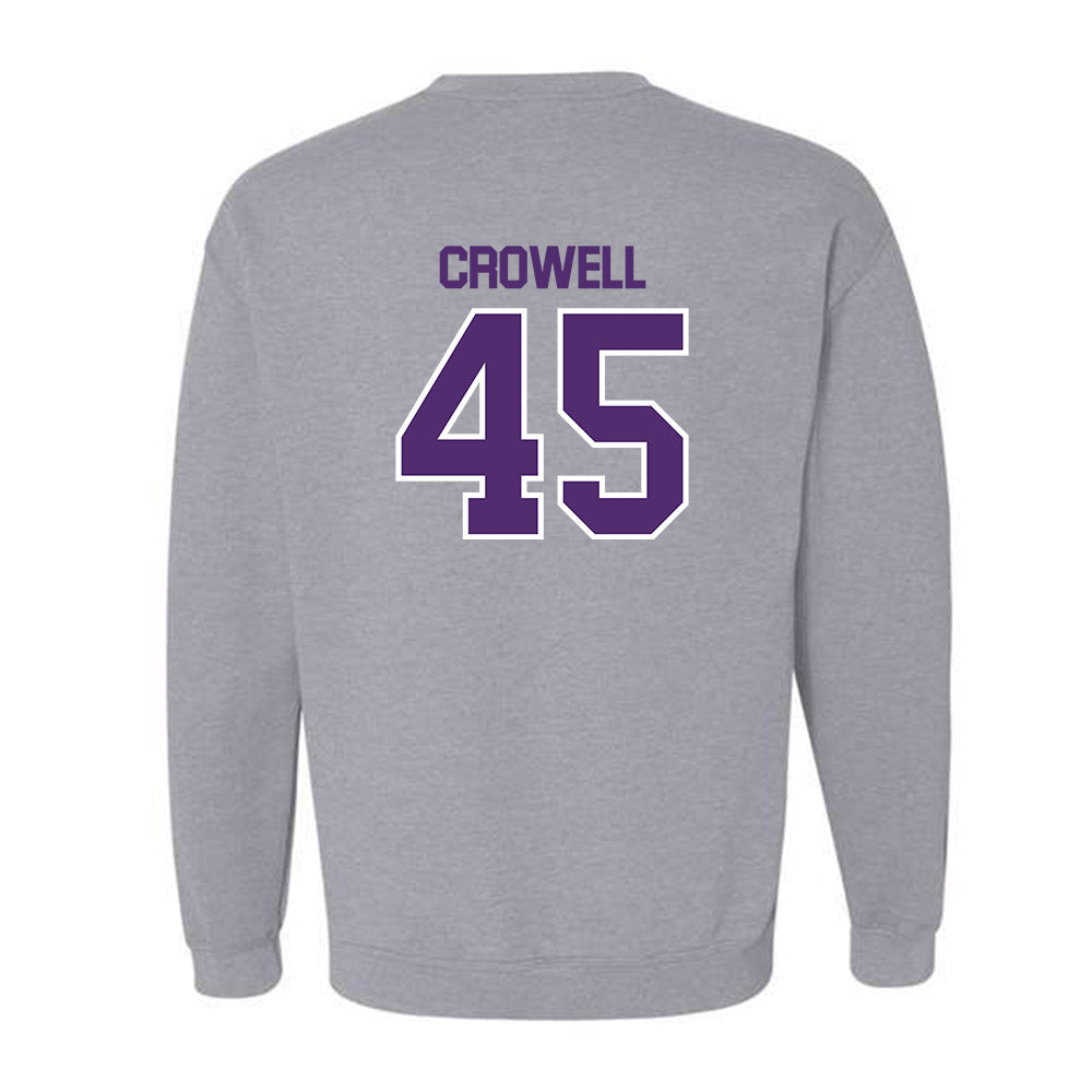 Alcorn - NCAA Football : Dillon Crowell - Classic Shersey Crewneck Sweatshirt-1