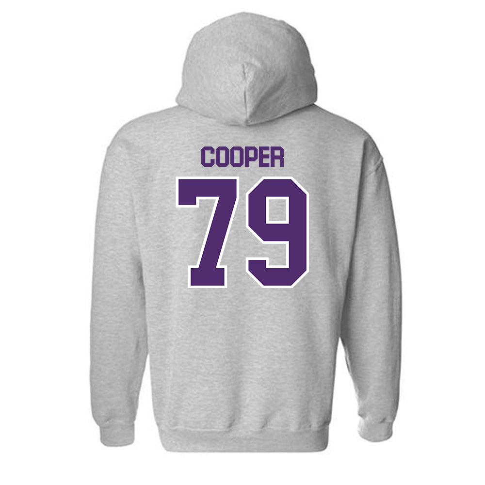 Alcorn - NCAA Football : Derrick Cooper - Classic Shersey Hooded Sweatshirt-1