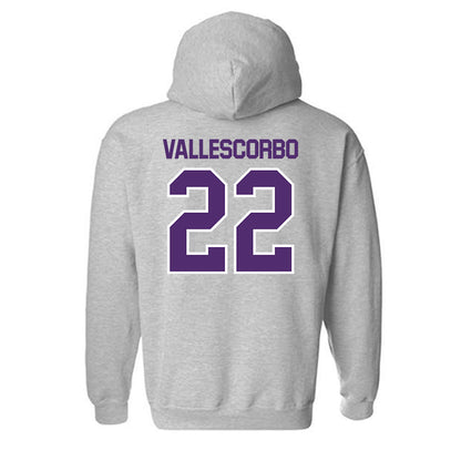 Alcorn - NCAA Baseball : Adrian Vallescorbo - Classic Shersey Hooded Sweatshirt-1