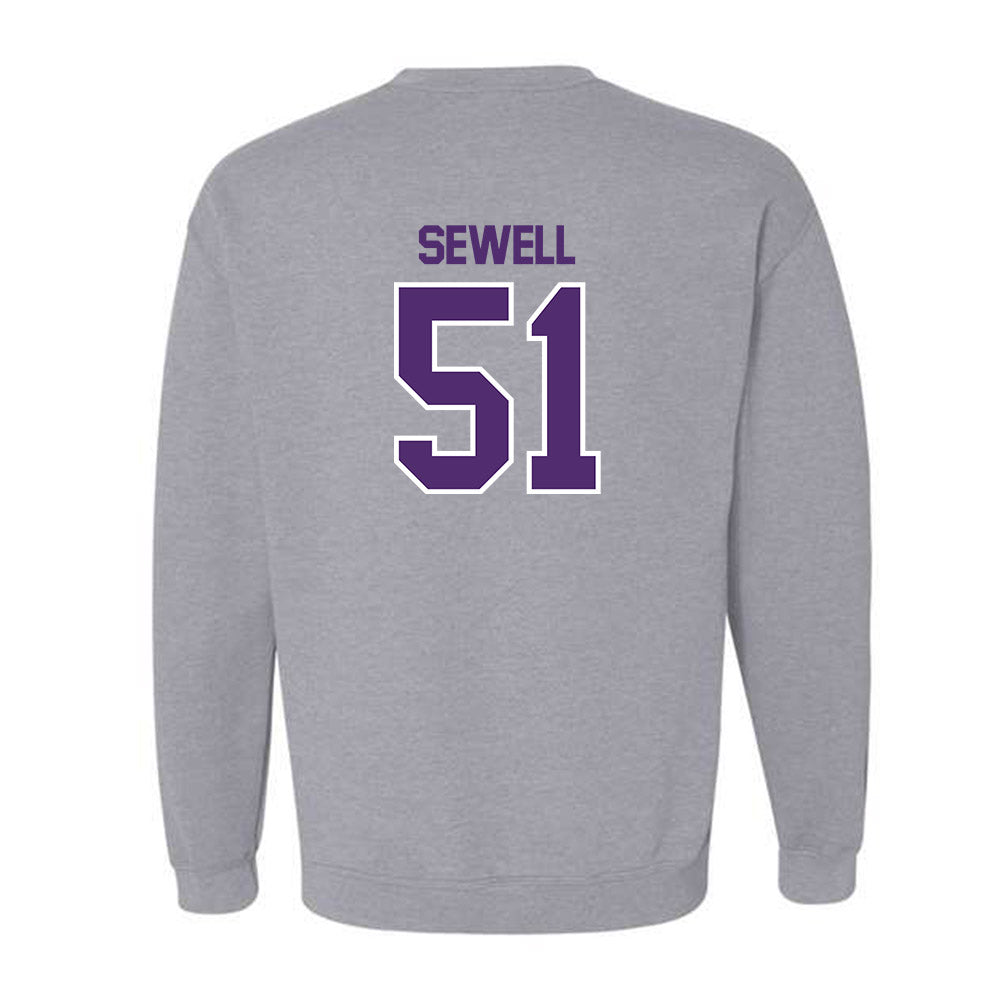 Alcorn - NCAA Football : Landen Sewell - Classic Shersey Crewneck Sweatshirt-1