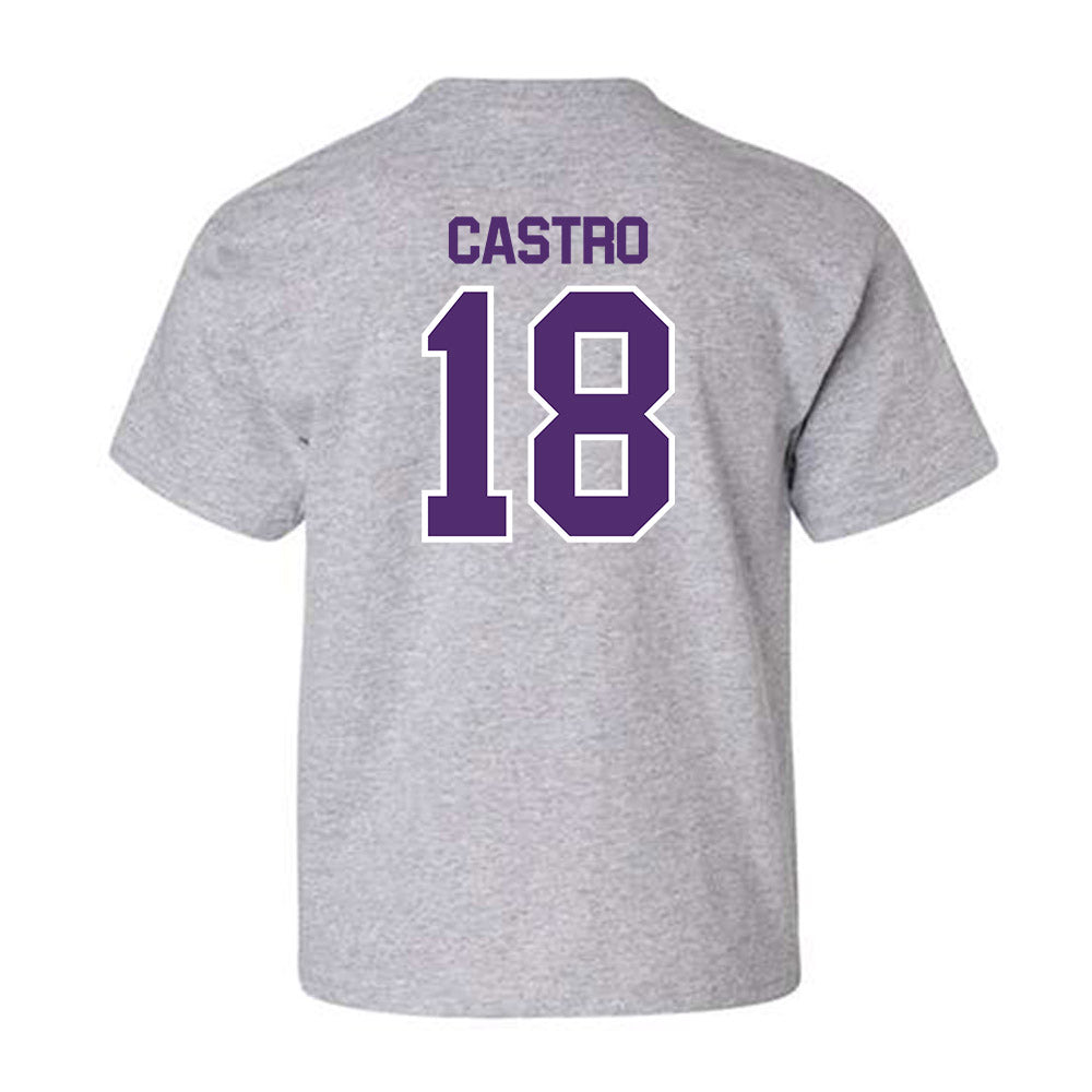 Alcorn - NCAA Baseball : Yoni Castro - Classic Shersey Youth T-Shirt-1