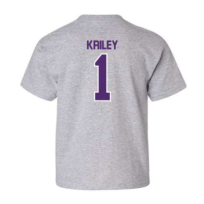 Alcorn - NCAA Baseball : Devin Kriley - Classic Shersey Youth T-Shirt-1