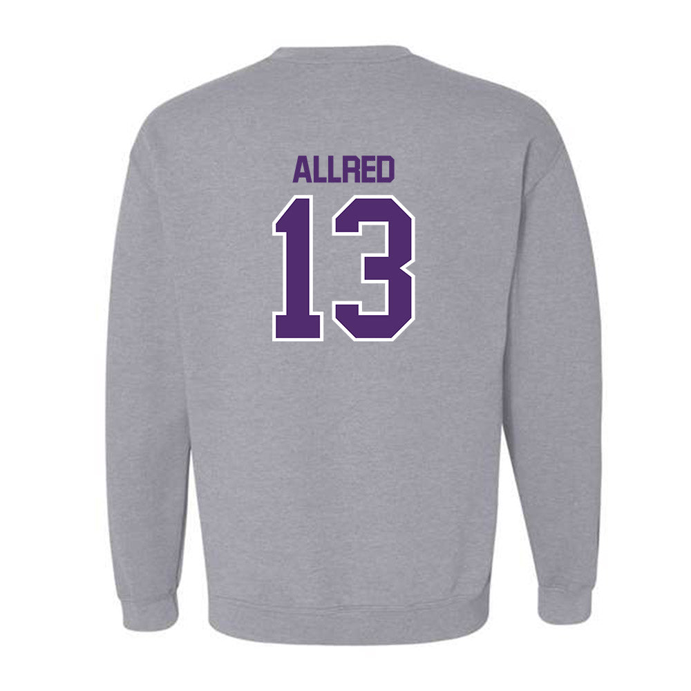 Alcorn - NCAA Baseball : Hank Allred - Classic Shersey Crewneck Sweatshirt-1