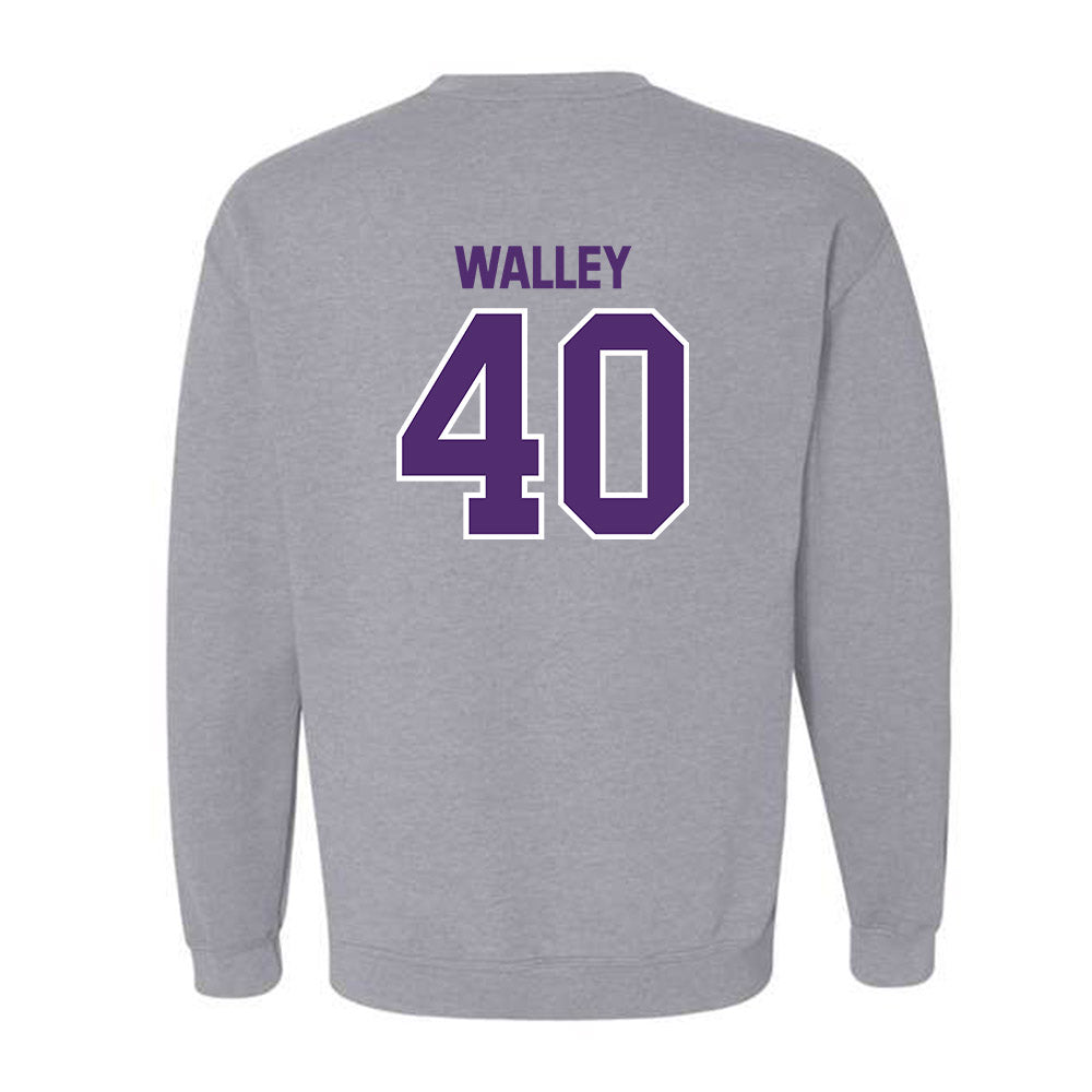 Alcorn - NCAA Football : Christopher Walley - Classic Shersey Crewneck Sweatshirt-1