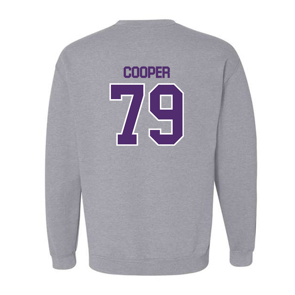 Alcorn - NCAA Football : Derrick Cooper - Classic Shersey Crewneck Sweatshirt-1