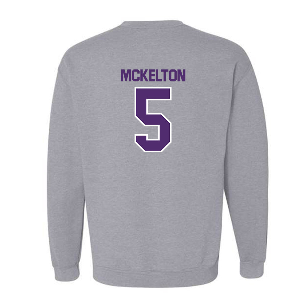 Alcorn - NCAA Football : Geoffrey Mckelton - Classic Shersey Crewneck Sweatshirt-1