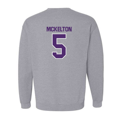 Alcorn - NCAA Football : Geoffrey Mckelton - Classic Shersey Crewneck Sweatshirt-1