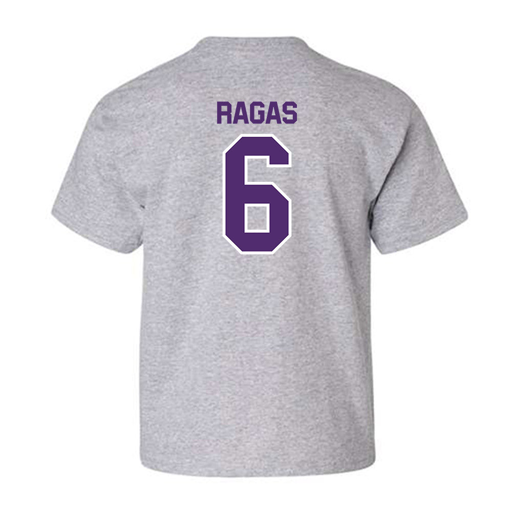 Alcorn - NCAA Baseball : Chase Ragas - Classic Shersey Youth T-Shirt-1