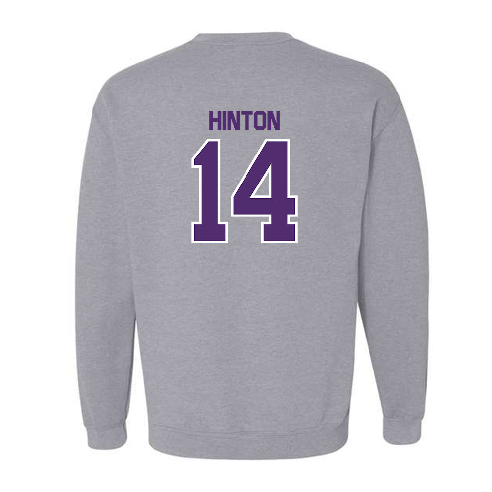 Alcorn - NCAA Football : Tabias Hinton - Classic Shersey Crewneck Sweatshirt-1