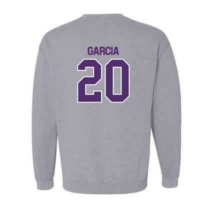 Alcorn - NCAA Baseball : Nicodemius Garcia - Classic Shersey Crewneck Sweatshirt-1