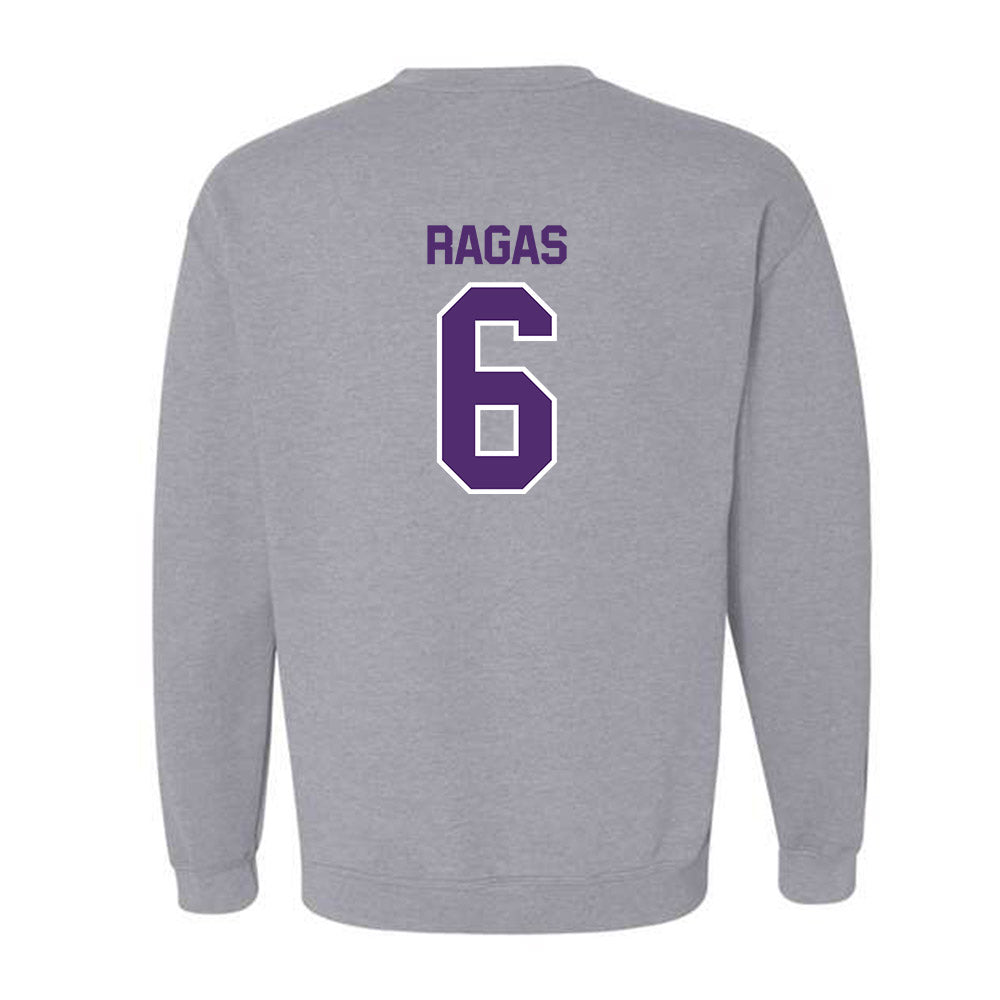 Alcorn - NCAA Baseball : Chase Ragas - Classic Shersey Crewneck Sweatshirt-1