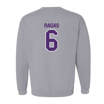 Alcorn - NCAA Baseball : Chase Ragas - Classic Shersey Crewneck Sweatshirt-1
