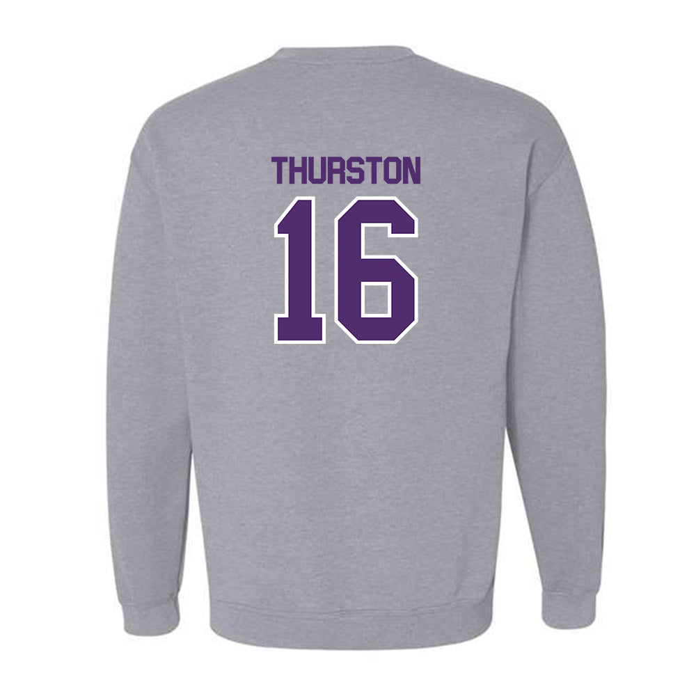 Alcorn - NCAA Baseball : Chance Thurston - Classic Shersey Crewneck Sweatshirt-1