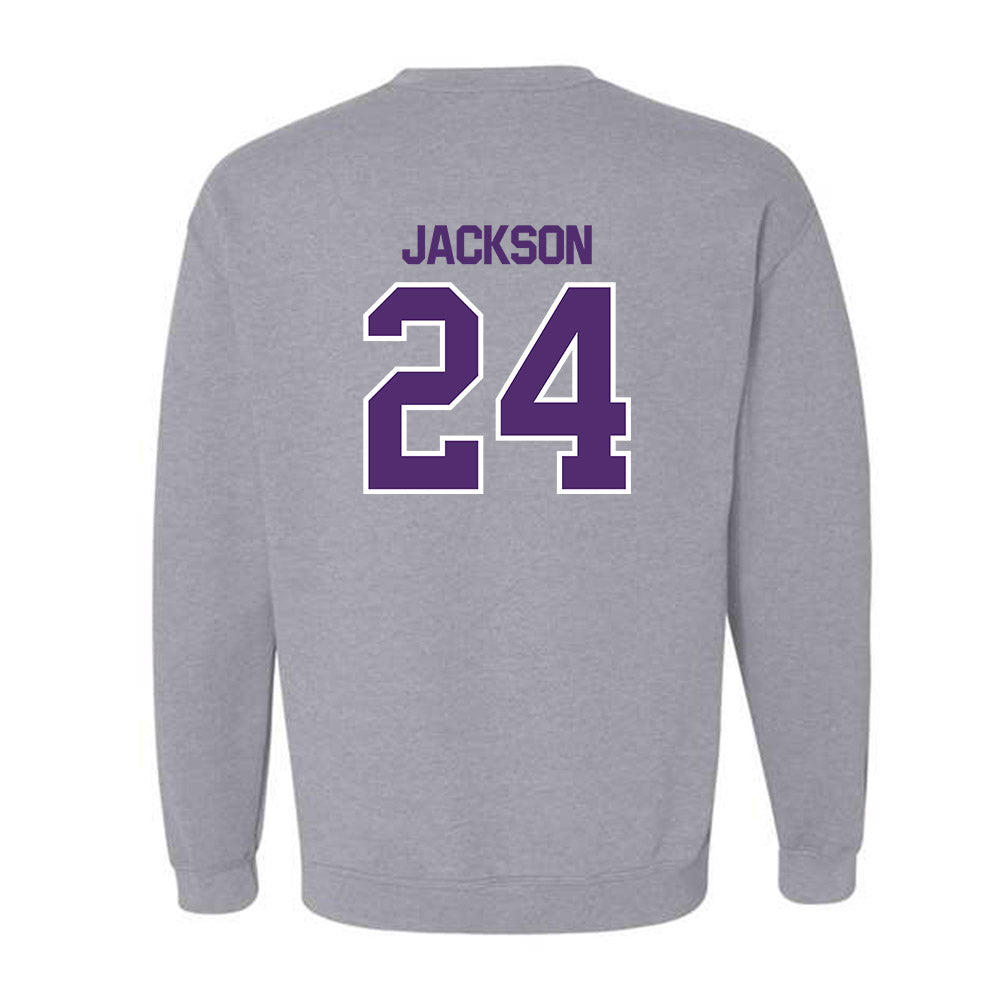 Alcorn - NCAA Baseball : Chance Jackson - Classic Shersey Crewneck Sweatshirt-1