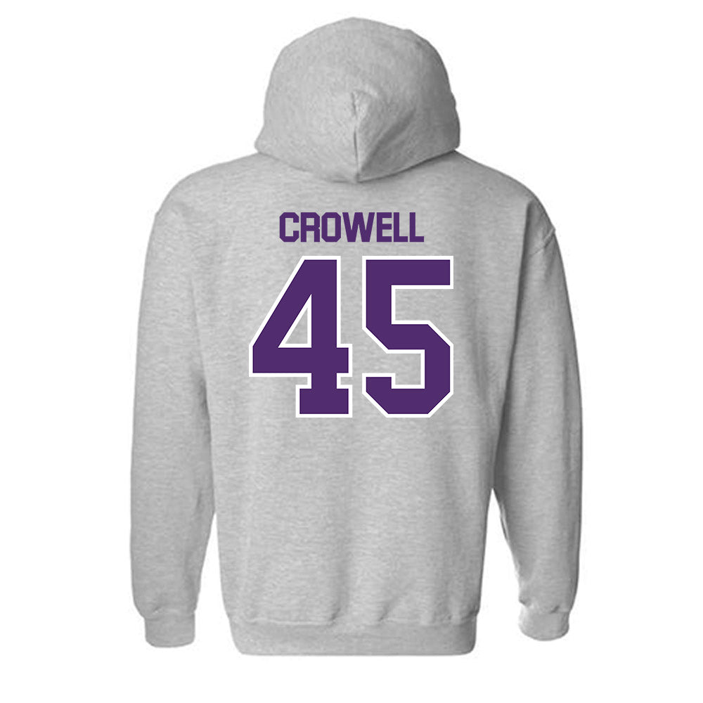 Alcorn - NCAA Football : Dillon Crowell - Classic Shersey Hooded Sweatshirt-1