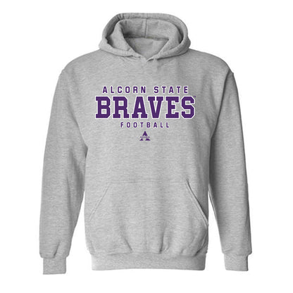 Alcorn - NCAA Football : Deitron Parker - Classic Shersey Hooded Sweatshirt-0